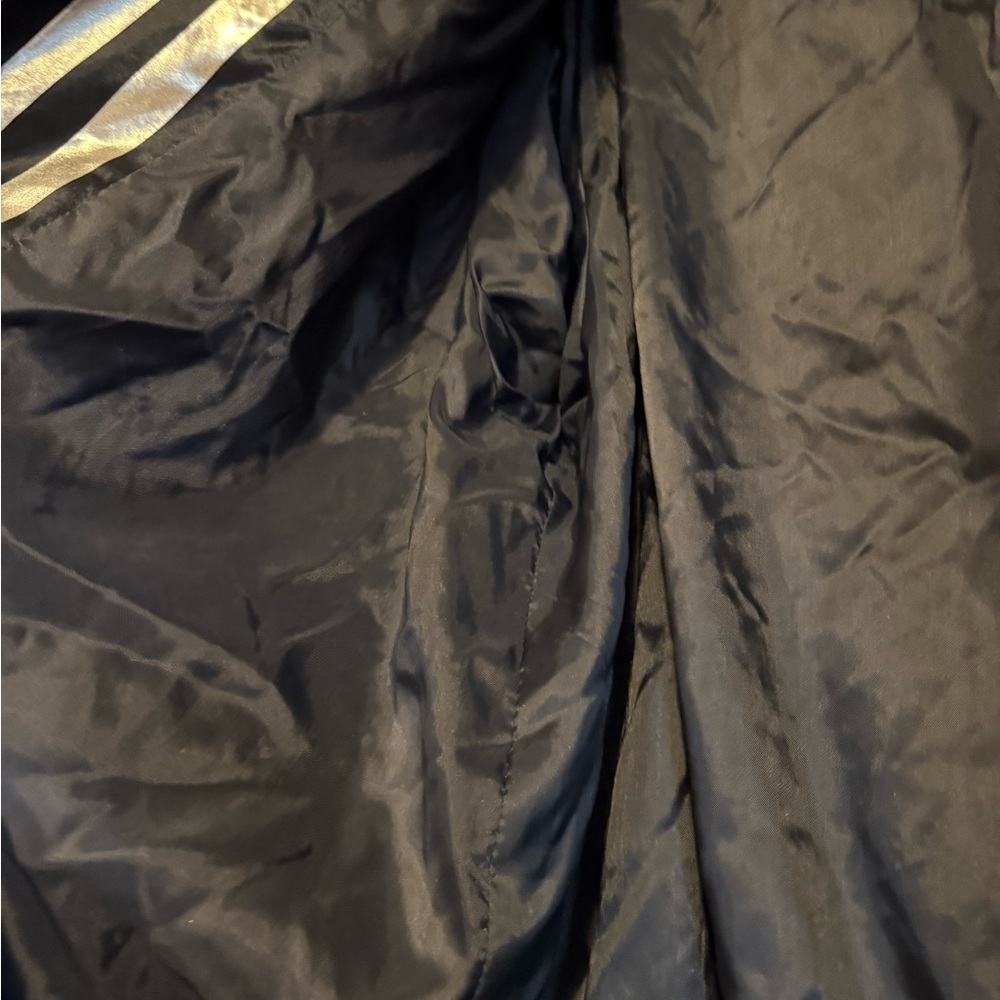 Black and Silver Star Striped Women's Jacket - Picture 4 of 5